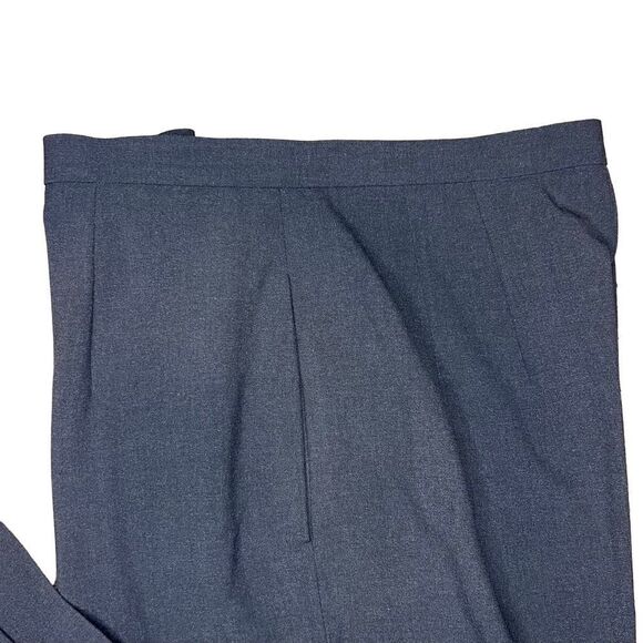 Talbots Gray Stretch Trousers. Flat Front with Pockets. Sz 8. Great Condition!! - Picture 2 of 13